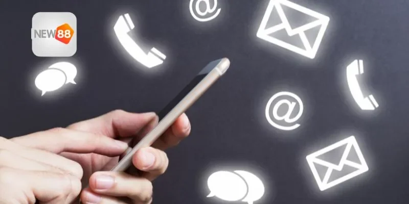 Trải nghiệm an toàn với nhiều phương thức liên hệ NEW88